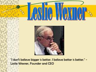 Leslie Wexner