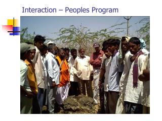 Interaction – Peoples Program
