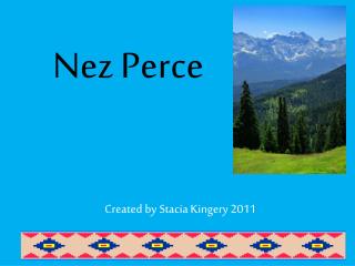 Nez Perce