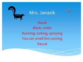 Mrs. Janasik