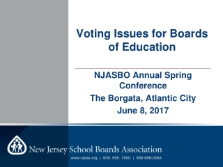 Voting Issues for Boards of Education