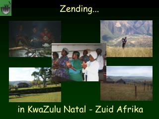 in KwaZulu Natal - Zuid Afrika