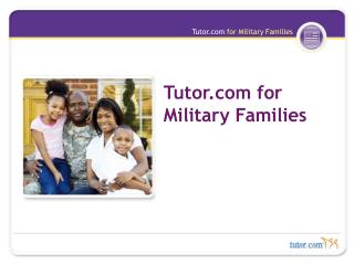 Tutor for Military Families