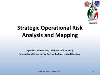 Strategic Operational Risk Analysis and Mapping