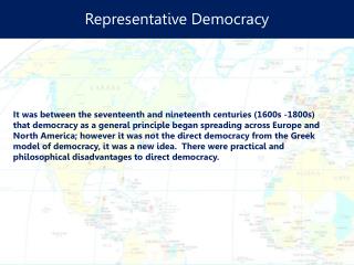 Representative Democracy