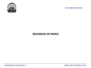 SEGURIDAD DE REDES