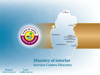 MOI Services Centers Directory 2010