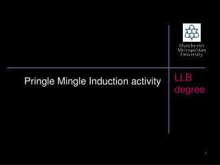 Pringle Mingle Induction activity