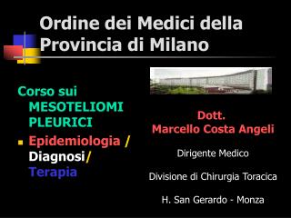 Ordine dei Medici della Provincia di Milano