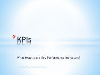 KPIs