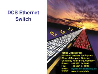 DCS Ethernet Switch
