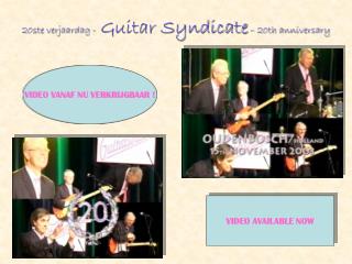 20ste verjaardag - Guitar Syndicate – 20th anniversary