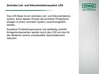 Zentrales Leit- und Dokumentationssystem LDS