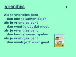 Vriendjes 1