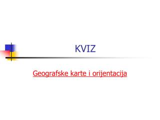 KVIZ