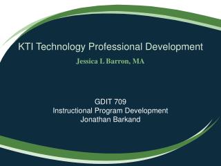 KTI Technology Professional Development