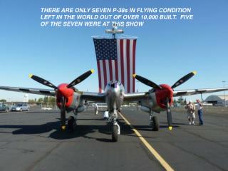 ALL FIVE OF THE P-38s