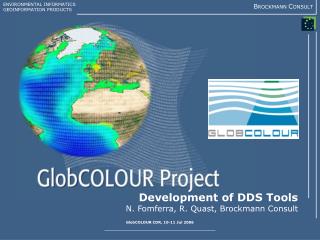 Development of DDS Tools N. Fomferra, R. Quast, Brockmann Consult