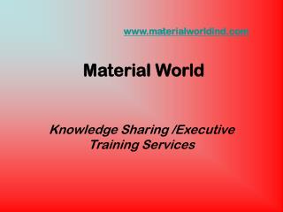 materialworldind Material World