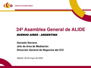 34ª Asamblea General de ALIDE