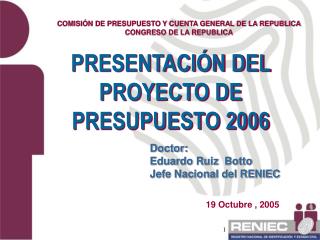 19 Octubre , 2005