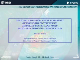 SEASONAL AND INTERANNUAL VARIABILITY OF THE NORTH PACIFIC OCEAN: MODELING RESULTS AND THEIR