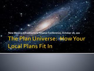 The Plan Universe: How Your Local Plans Fit In