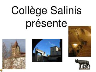 Collège Salinis présente
