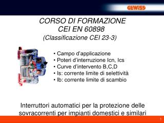 CORSO DI FORMAZIONE