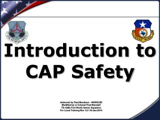 Introduction to CAP Safety