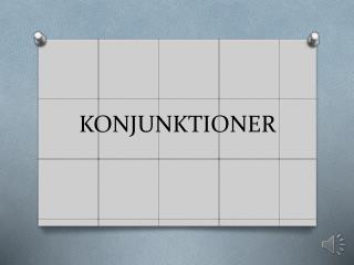 KONJUNKTIONER