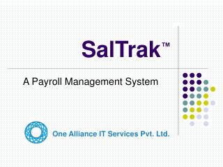 SalTrak ™