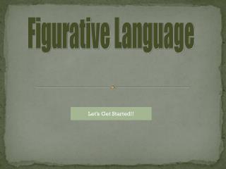 Figurative Language