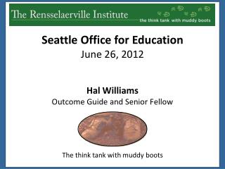 Hal Williams Outcome Guide and Senior Fellow