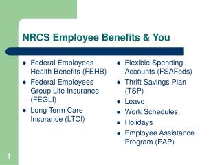 NRCS Employee Benefits &amp; You