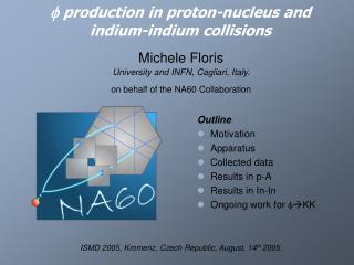 f production in proton-nucleus and indium-indium collisions