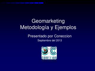 Geomarketing Metodología y Ejemplos