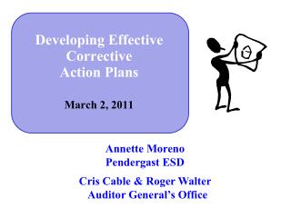 Developing Effective Corrective Action Plans March 2, 2011