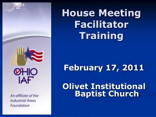 House Meeting Facilitator Training