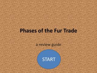 Phases of the Fur Trade