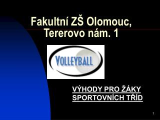 Fakultní ZŠ Olomouc, Tererovo nám. 1