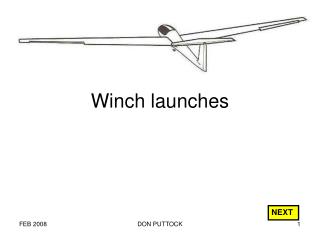 Winch launches