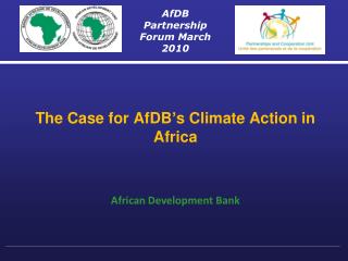 The Case for AfDB’s Climate Action in Africa