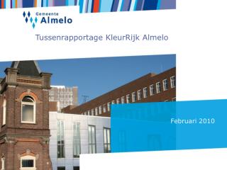 Tussenrapportage KleurRijk Almelo