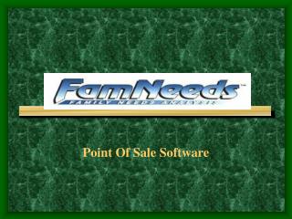 Point Of Sale Software