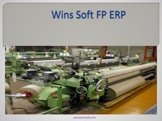 Wins Soft FP ERP