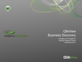 QlikView Business Discovery