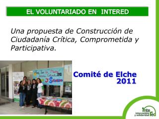 EL VOLUNTARIADO EN INTERED