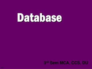 Database