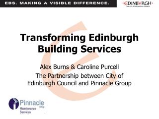 Transforming Edinburgh Building Services